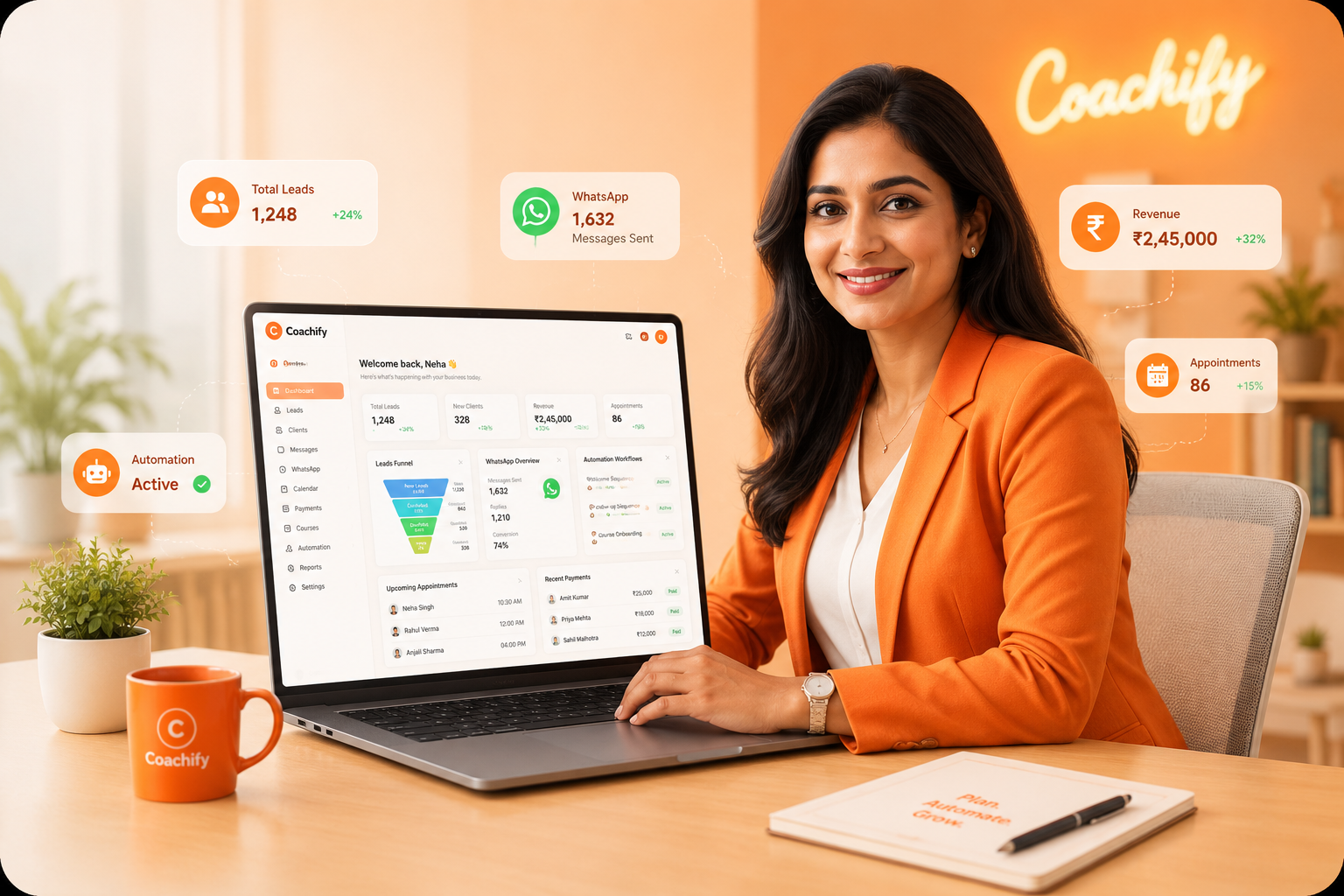 Coachify automation platform